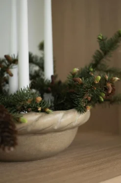 DBKD Twine tallerken-lysestage^ Julepynt