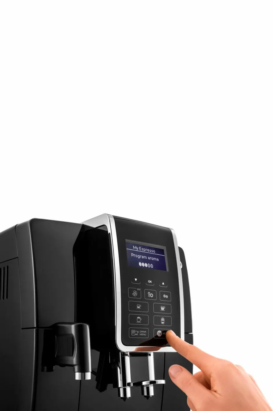 Delonghi Espressomaskine - fuldautomatisk ECAM350.55.B^ Kaffe- & Espressomaskiner