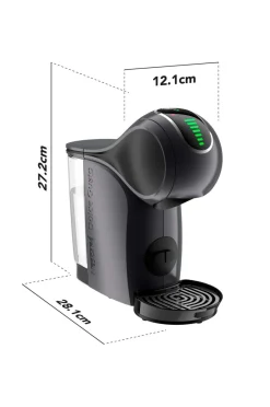 Delonghi Kapselkaffemaskine Edg426.gy Genio S Touch Automatic Anthracite^ Kaffe- & Espressomaskiner