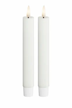 DeluxeHomeart LED Keglelys 2,2x15 cm 2 stk.^ Lys & Duft