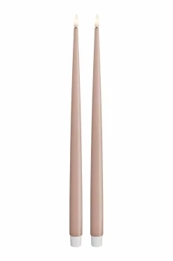 Best LED Taper Candle Shiny 2,2x38 cm 2 stk. Lys & Duft