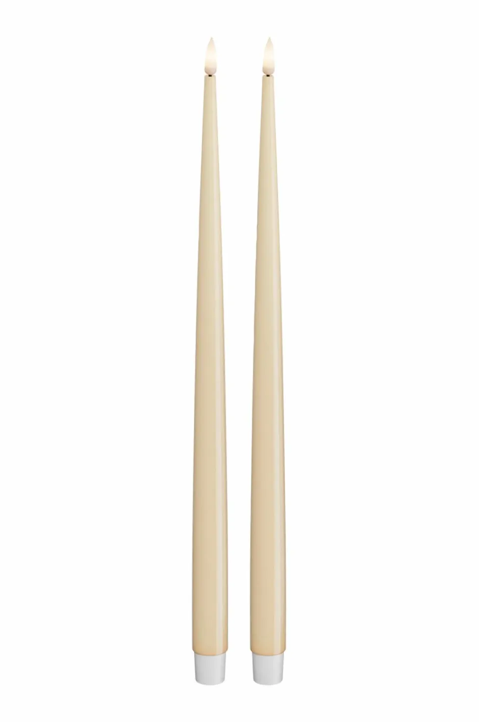 Best LED Taper Candle Shiny 2,2x38 cm 2 stk. Lys & Duft
