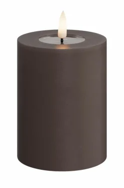 DeluxeHomeart LED-søjlelys 7,5x10 cm^ Lys & Duft