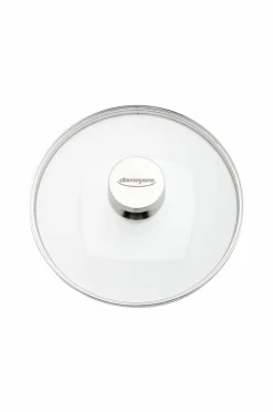 Online Låg 28 cm, glas med stålknop Pander & Gryder