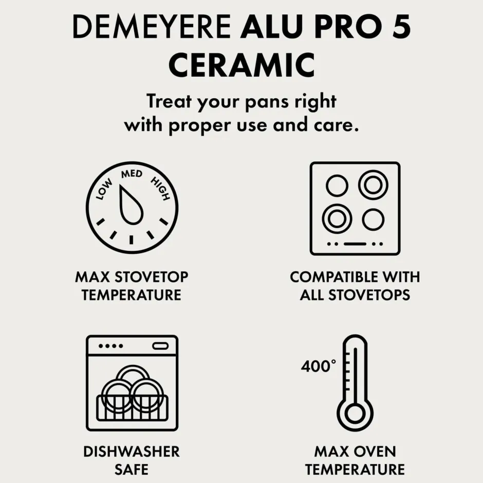 Outlet Sæt med stekpannor Alu Pro 5 Ceraforce 24 cm & 28 cm Pander & Gryder