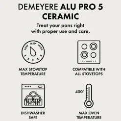 Demeyere Stekpanna Alu Pro 5 Ceraforce 28 cm^ Pander & Gryder