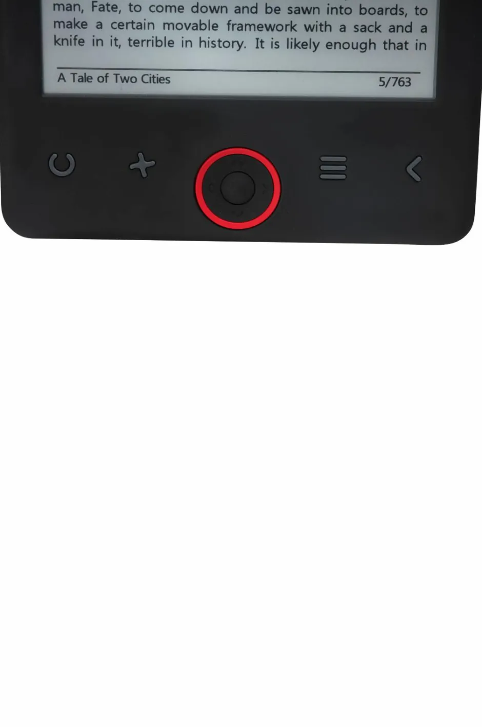 New E-bogslæser 6 E-ink 4GB Mobiltelefoner, Tablets & Tilbehør