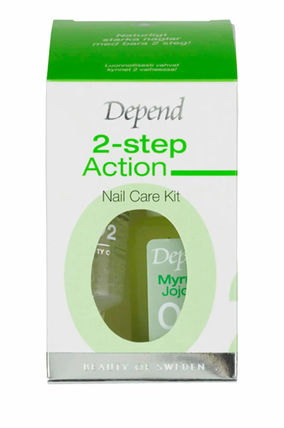 Depend O2 Nail Care 2 Step Action Nail Care Kit^ Makeup|Gaveæsker