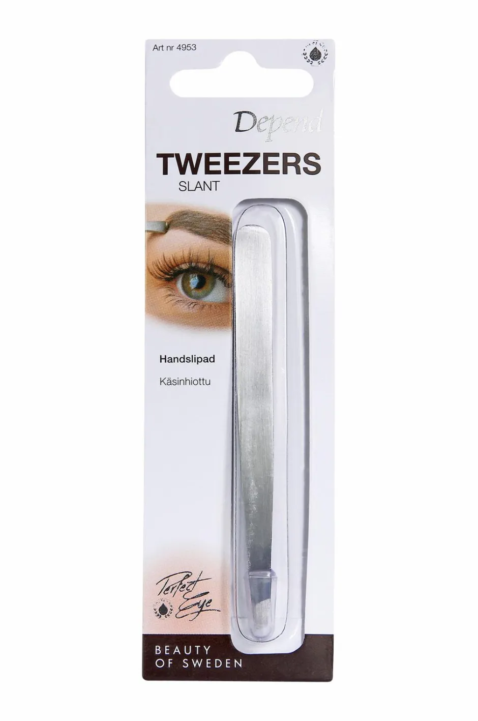 Depend Tweezers Slant^ Makeup-Tilbehør