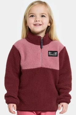 New Fleecetrøje Gosig Halfzip Børn Trøjer & Cardigans