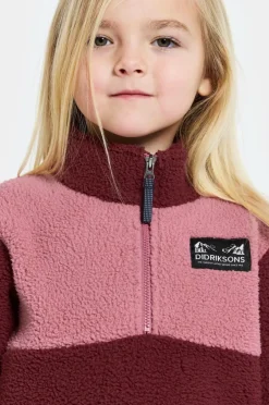 New Fleecetrøje Gosig Halfzip Børn Trøjer & Cardigans