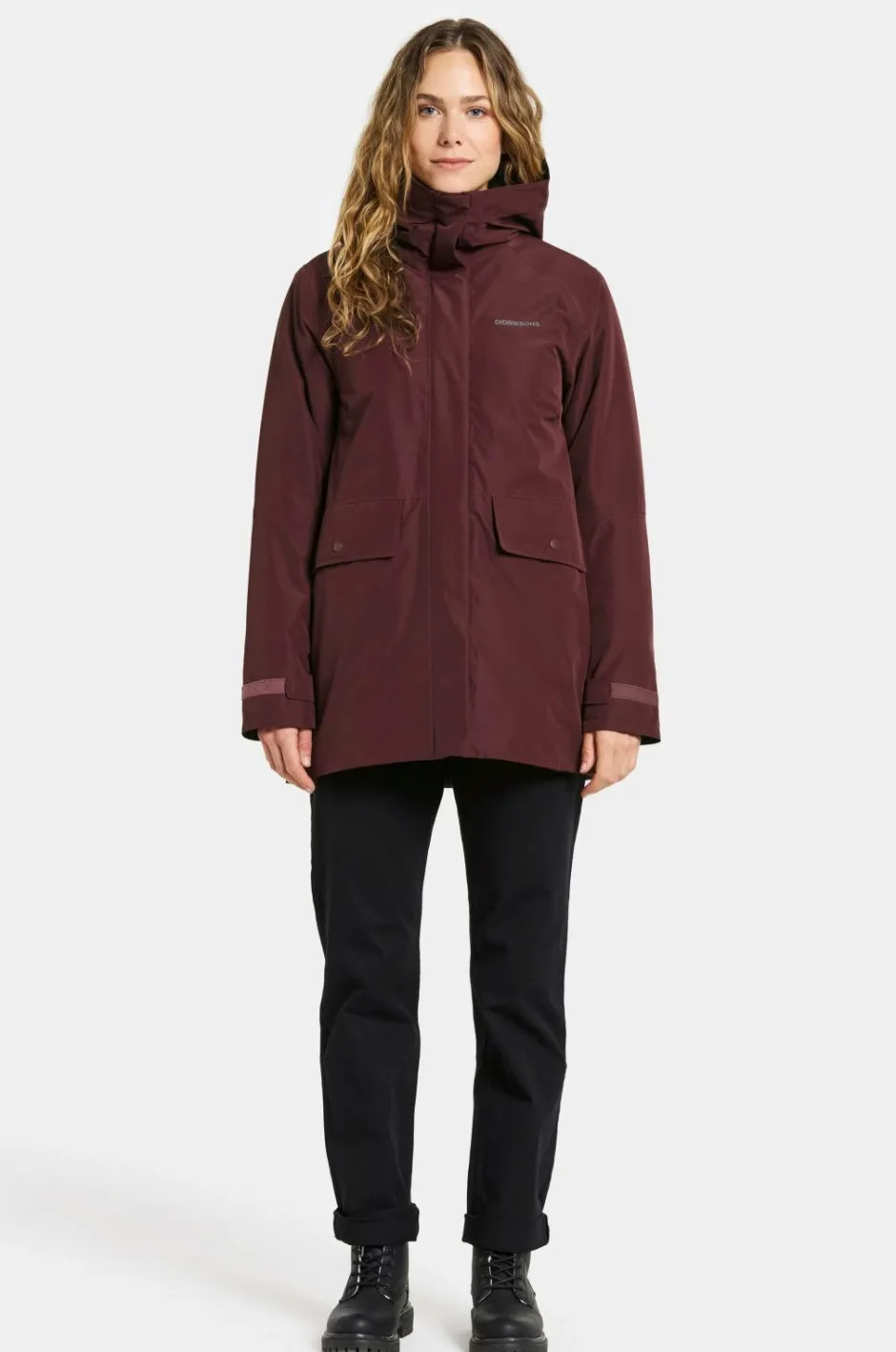 Didriksons Parka Tuva Wns Parka^Dame Regntøj