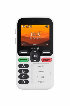 Doro Uro Leva X10 Hvid/sort^ Mobiltelefoner, Tablets & Tilbehør