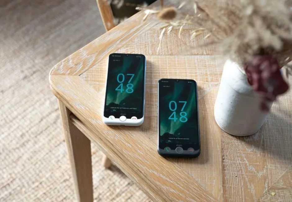 Clearance Uro Smartphone 4G Aurora A31 Mobiltelefoner, Tablets & Tilbehør