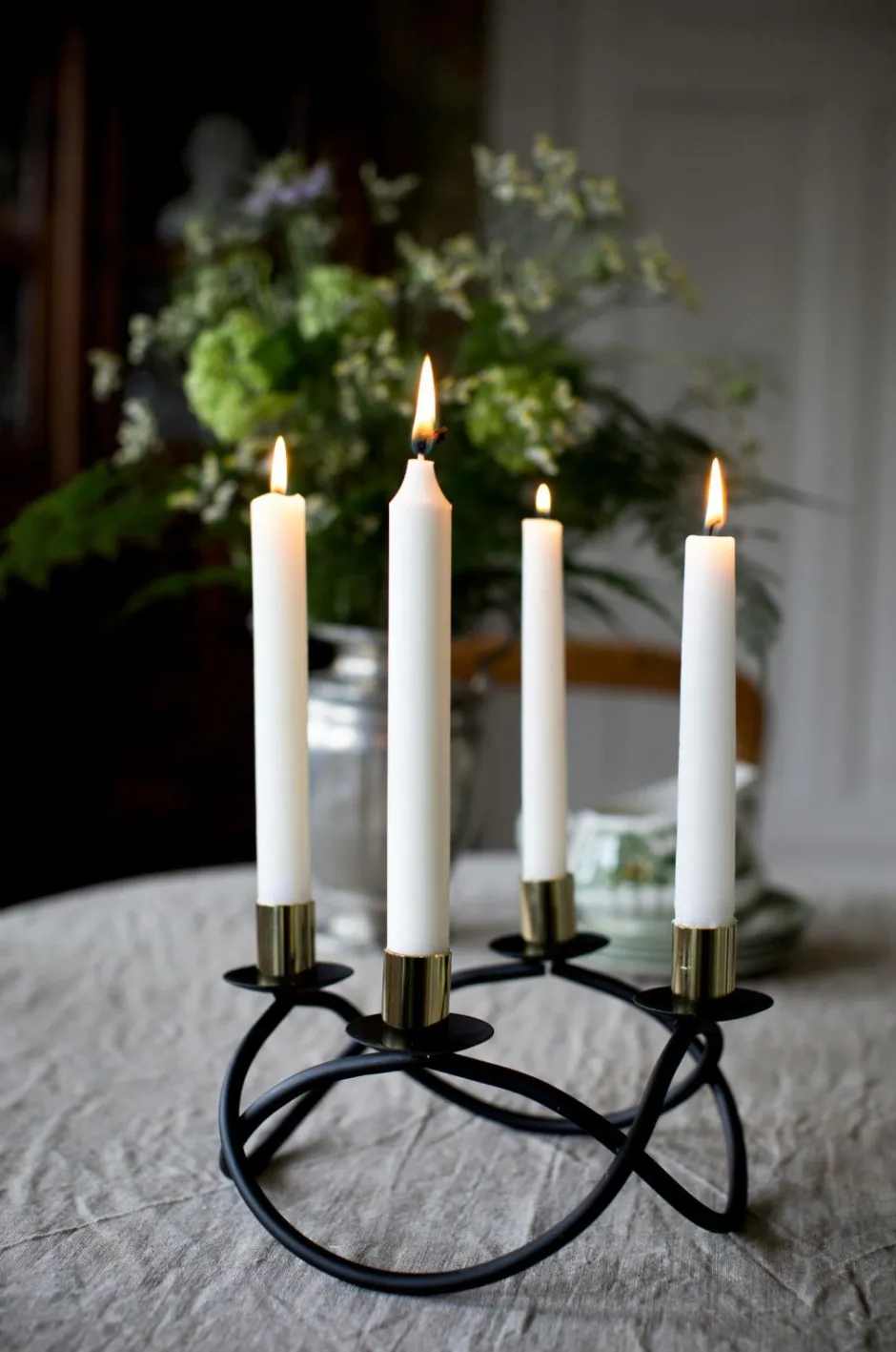 Dorre Lysestage Asta^ Lysestager & Lanterner