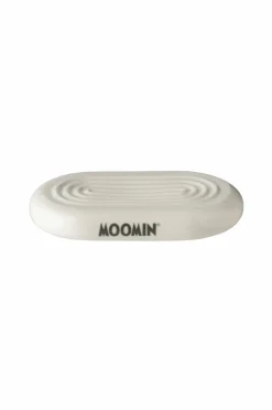 Clearance Sæbeskål Mumin 12x7 cm Hvid Badeværelsestilbehør