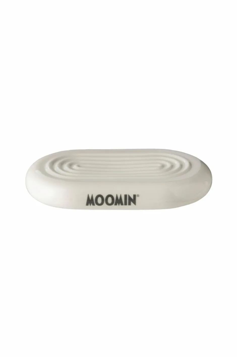 Clearance Sæbeskål Mumin 12x7 cm Hvid Badeværelsestilbehør