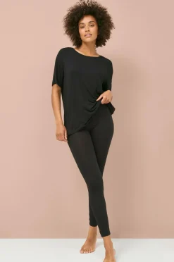 Outlet Collection Ankellange leggings Dame Loungewear & Homewear|Tights & Leggings