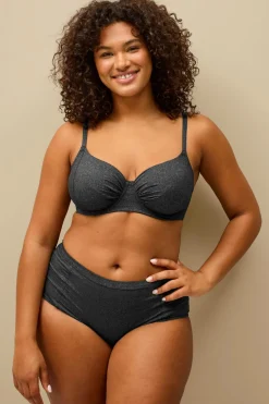 Hot Collection Bikiniunderdele Ayla Midi Glitrende Dame Bikinier & Bikinidele