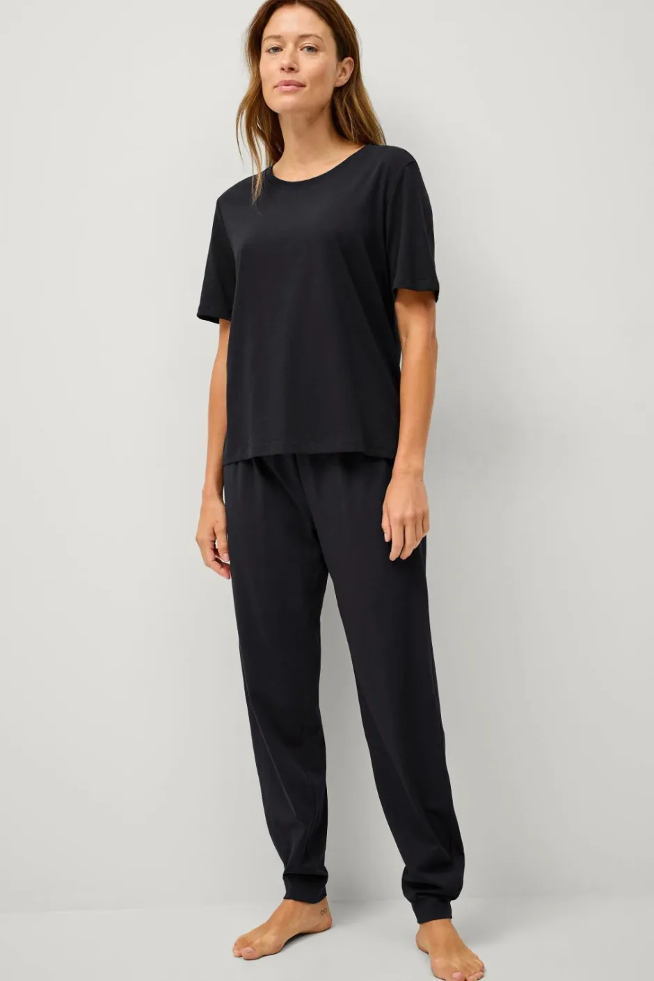 Outlet Collection Blødt pyjamassæt Dame Nattøj