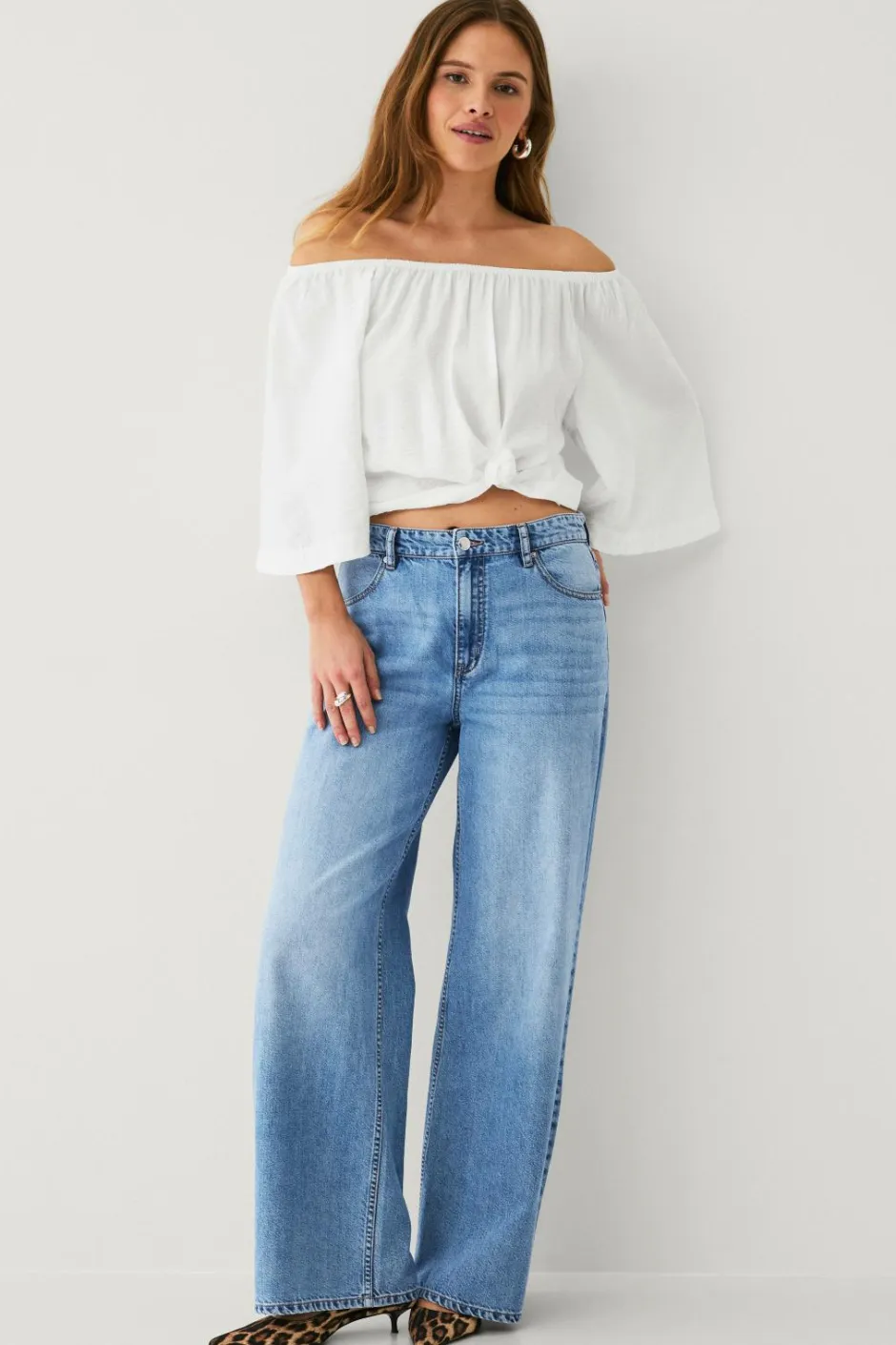 Outlet Collection Bluse uden skuldre Dame Skjorter & Bluser