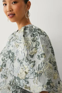 Hot Collection Bluse med ballonærmer Dame Skjorter & Bluser