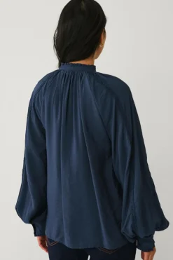 Ellos Collection Bluse med blondedetaljer^Dame Skjorter & Bluser