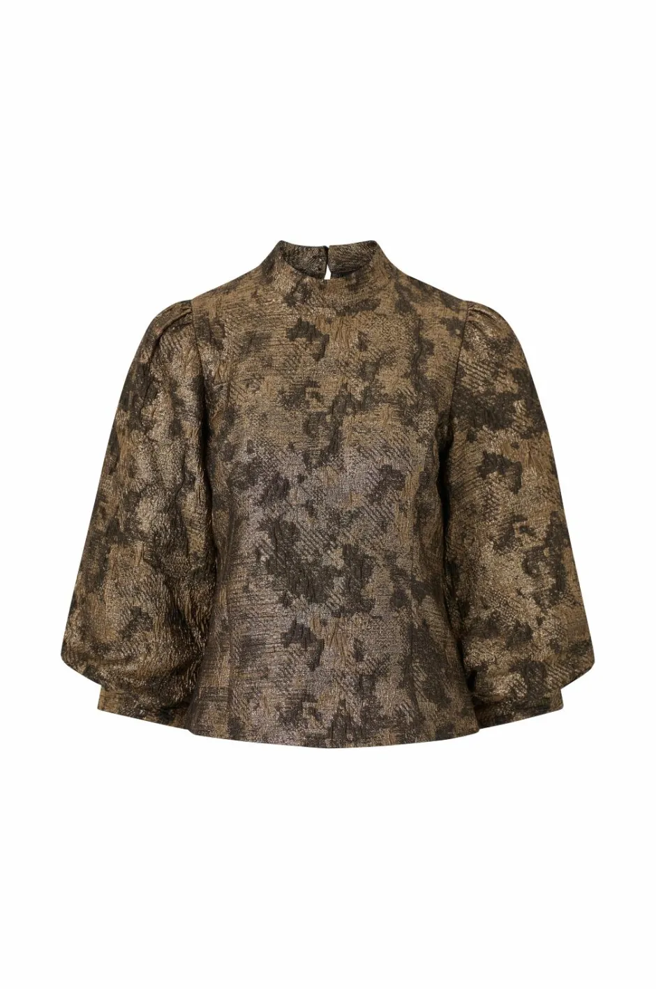 New Collection Bluse i Jacquard Dame Skjorter & Bluser