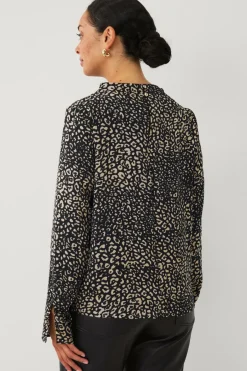 Ellos Collection Bluse i satin^Dame Skjorter & Bluser