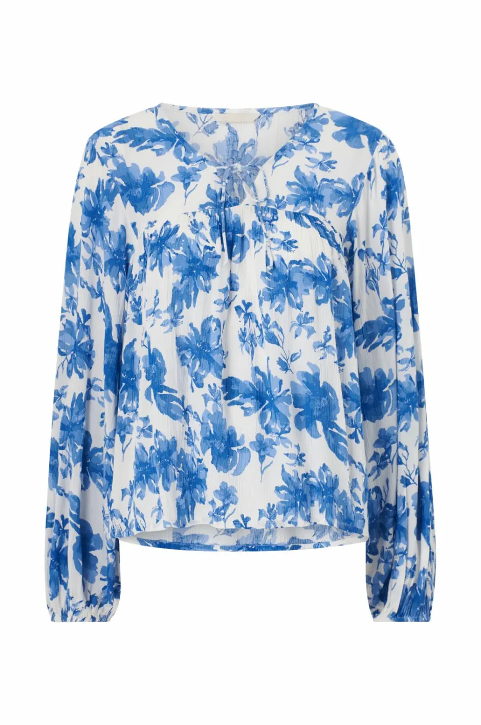 Ellos Collection Bluse i krøllet viskose^Dame Skjorter & Bluser