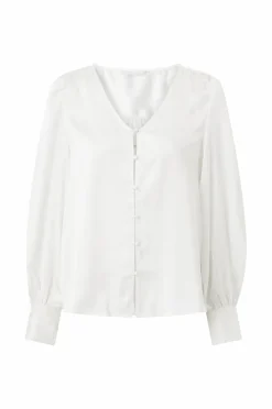 Sale Collection Bluse i satin Dame Skjorter & Bluser