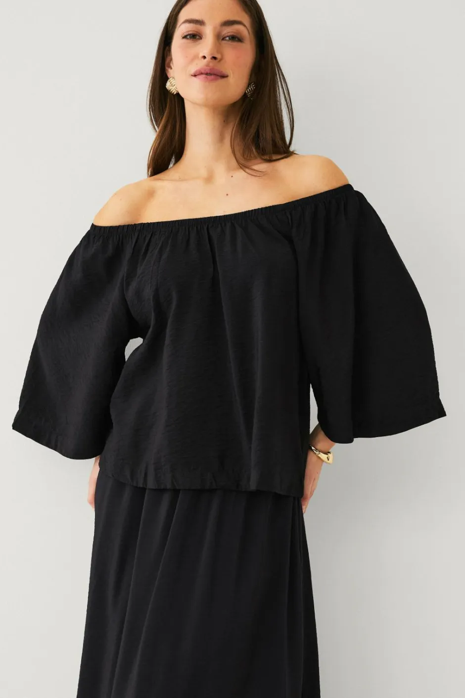 Ellos Collection Bluse uden skuldre^Dame Skjorter & Bluser