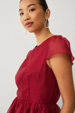 Sale Collection Bluse med peplum Dame Skjorter & Bluser