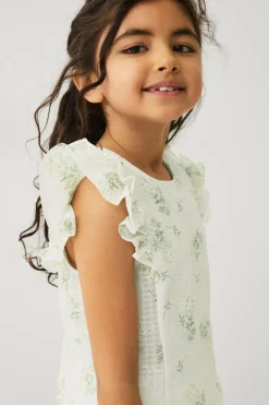 Ellos Collection Bluse med flæseærmer^Børn Bluser