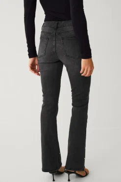 Sale Collection Bootcut jeans med rhinstene Dame Jeans
