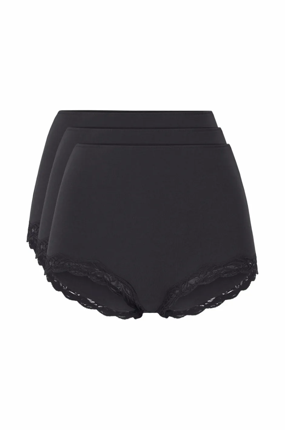 New Collection Boxershorts med høj talje 3-pak Dame Trusser