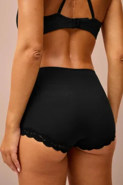 New Collection Boxershorts med høj talje 3-pak Dame Trusser