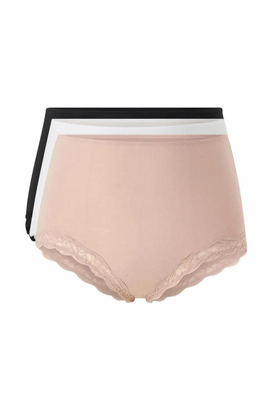 Hot Collection Boxershorts med høj talje 3-pak Dame Trusser