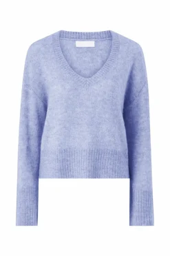 Hot Collection Bred, v-halset trøje Dame Trøjer & Cardigans