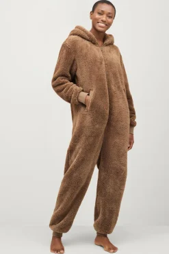 Outlet Collection Buksekjole med ører Dame Nattøj|Loungewear & Homewear