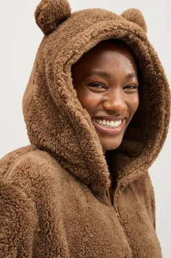 Outlet Collection Buksekjole med ører Dame Nattøj|Loungewear & Homewear