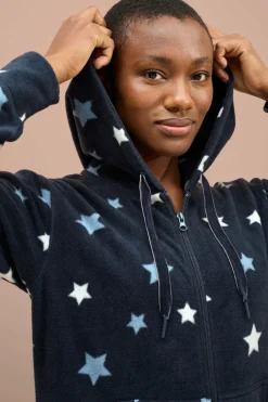 Hot Collection Buksekjole i fleece Dame Loungewear & Homewear