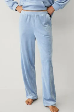 Online Collection Bukser i velour Dame Loungewear & Homewear|Bukser
