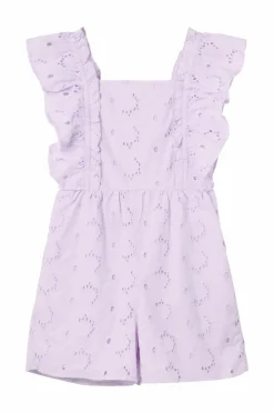 Hot Collection Buksekjole med blondebroderi Børn Jumpsuits