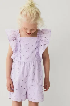Hot Collection Buksekjole med blondebroderi Børn Jumpsuits