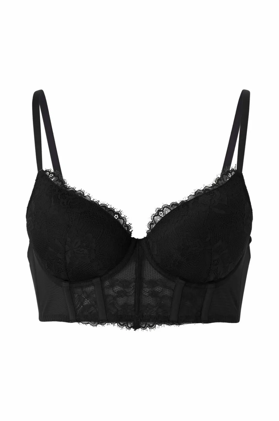 Outlet Collection Bustier med vatterede skåle med bøjle Dame Bh'Er