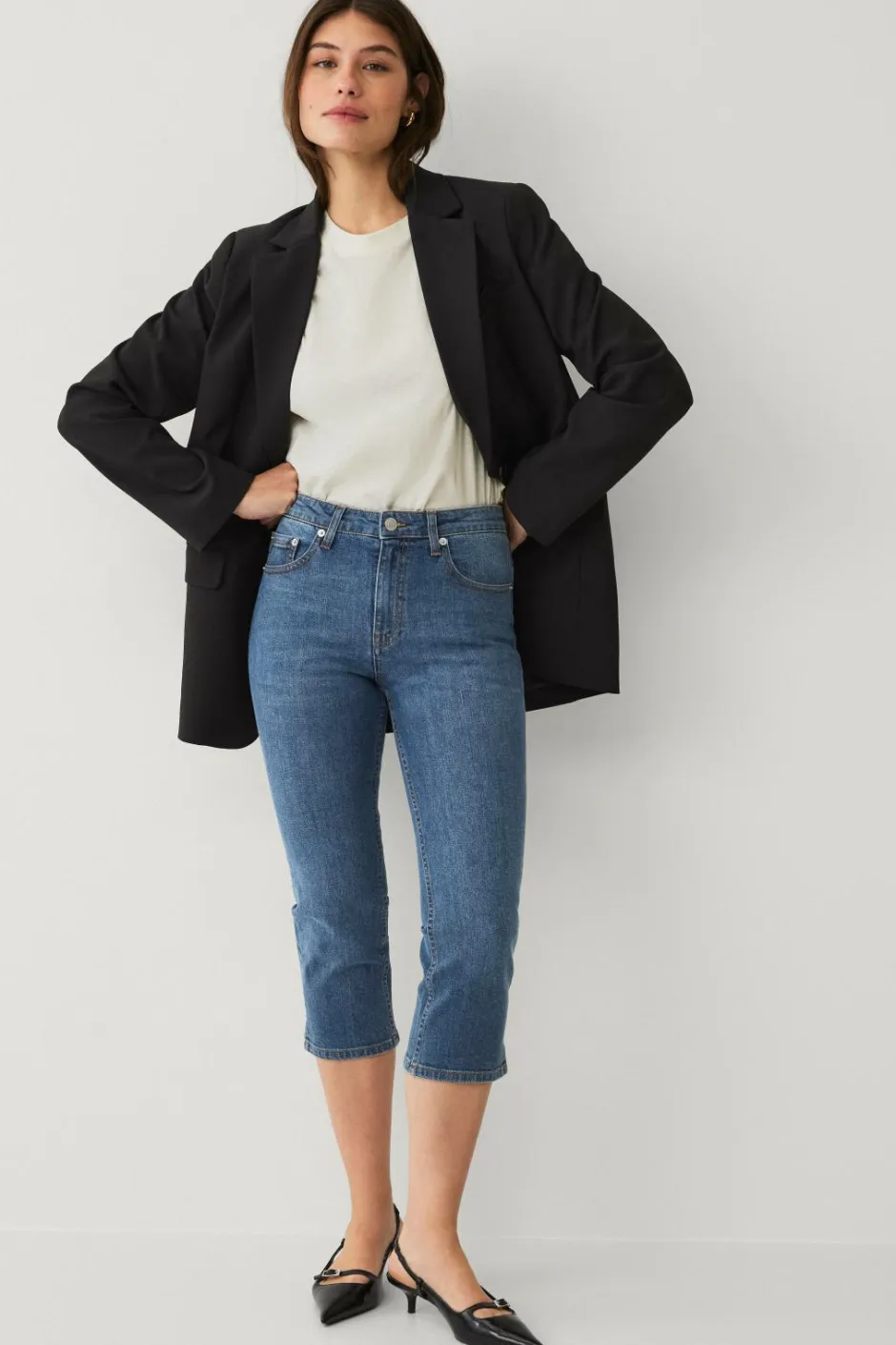 New Collection Caprijeans Dame Jeans