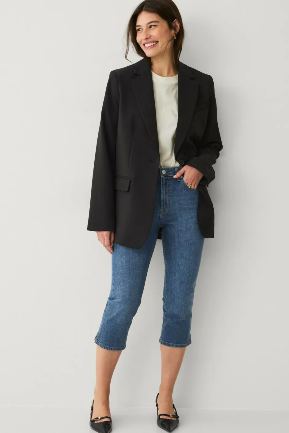 New Collection Caprijeans Dame Jeans