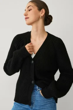 Sale Collection Cardigan med knapper Dame Trøjer & Cardigans
