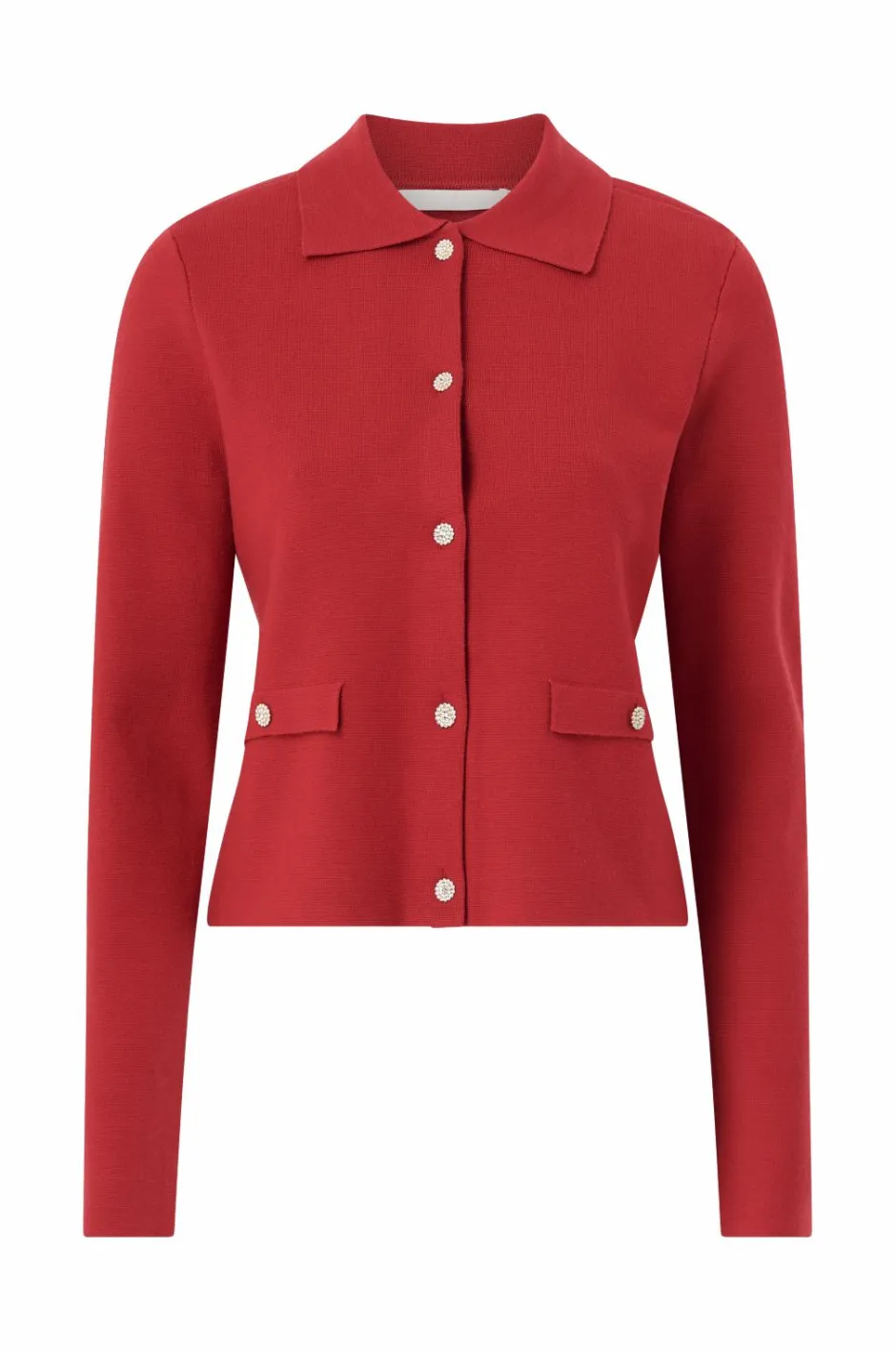 Sale Collection Cardigan med glitrende knapper Dame Trøjer & Cardigans